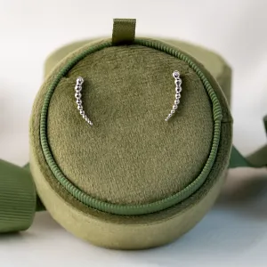 Crawler náušnice s diamanty MONIQUE Thumbnail