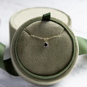 Gold black diamond pendant BLADE Thumbnail