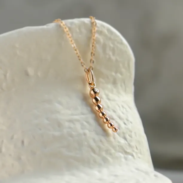 Minimalistický náhrdelník s diamantem CLAUDE Image