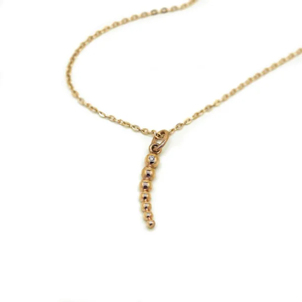 Minimalistický náhrdelník s diamantem CLAUDE Image