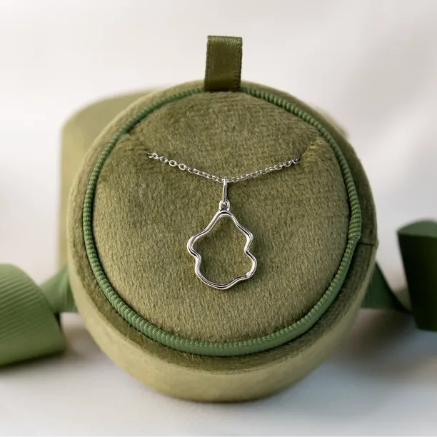 Minimalistický náhrdelník s diamantem DOMINIQUE Image