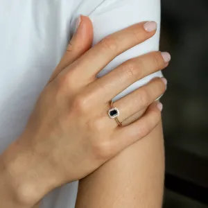 Originální zásnubní prsten s lab grown diamanty MILLIE