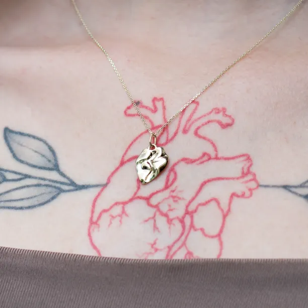 Originální náhrdelník ve tvaru srdce MARGUERITE Image