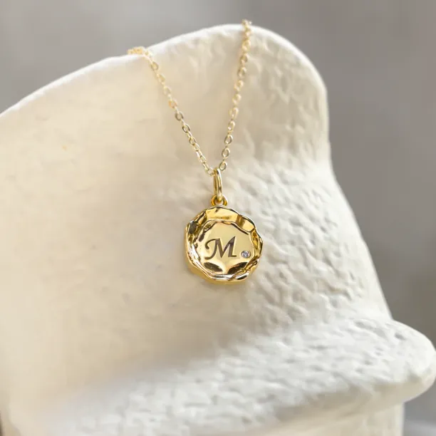 Personalizovaný náhrdelník s diamantem COLETTE Image