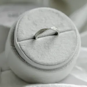 Zlatý zúžený prsten PUNTO Thumbnail