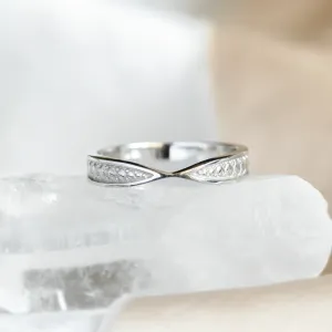 Zlatý zúžený prsten PUNTO