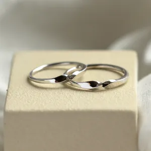 Unique mobius wedding bands NAMI Thumbnail