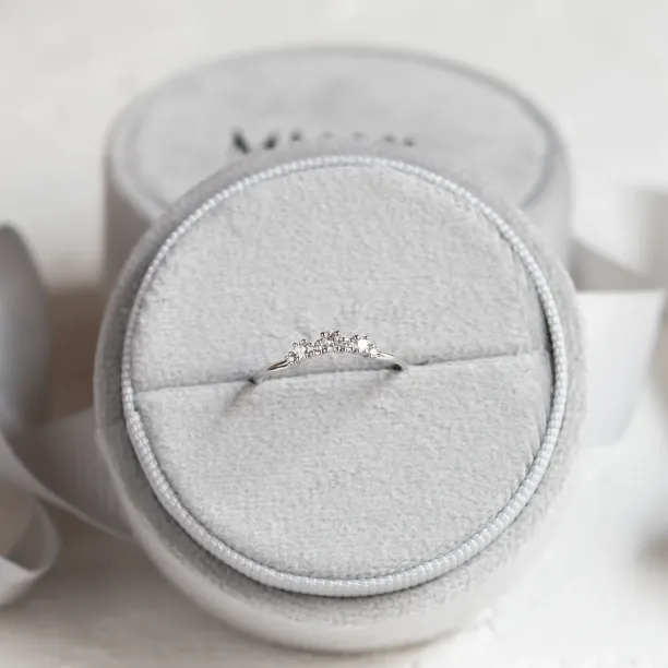 Vykrojený prsten s diamanty KALIA Image