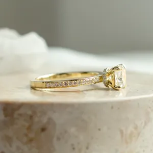 Luxusní zásnubní prsten z lab grown diamantů ARABELLA Thumbnail