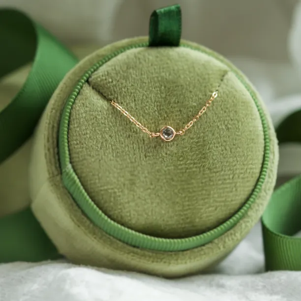 Minimalistický náramek se salt and pepper diamantem TANYA Image