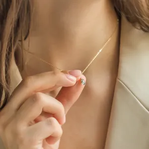 Přívěsek se salt and pepper diamantem a klasickým diamantem TASH Thumbnail