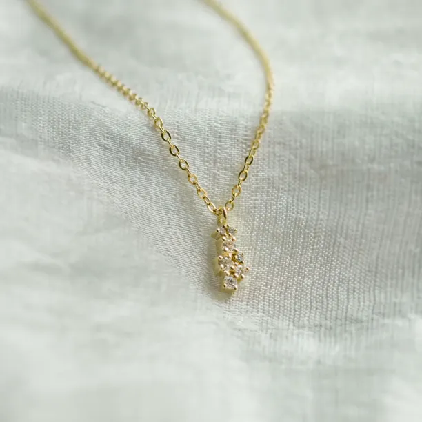 Cluster přívěsek s diamanty ELLE Image