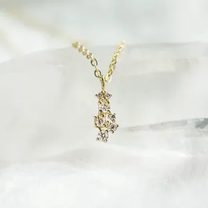 Cluster přívěsek s diamanty ELLE