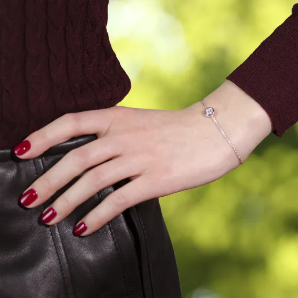 Zlatý náramek s laboratorním diamantem LAKA Image