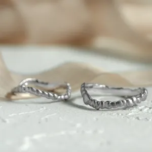 Organic wedding rings LOMBRICO Thumbnail