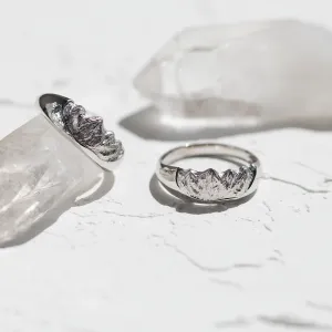 Netradiční snubní prsteny s motivem hor HIMALAYAS Thumbnail