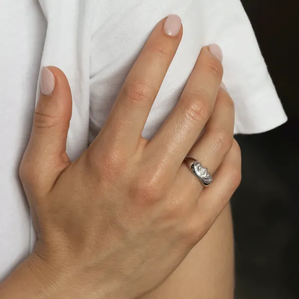 Netradiční snubní prsteny s motivem hor HIMALAYAS Image