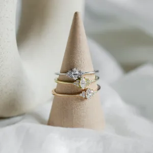 Romantic engagement ring with lab-grown diamonds MILLENIAL Thumbnail