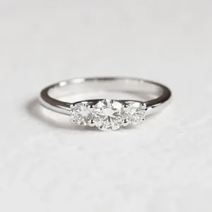 Gold lab-grown diamond engagement ring VIRBO Thumbnail