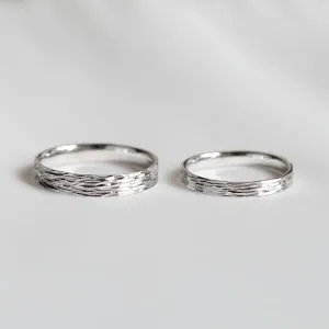 Original wedding bands with unusual surface MIA Thumbnail