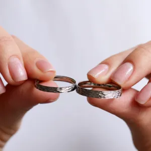 Original wedding bands with unusual surface MIA Thumbnail