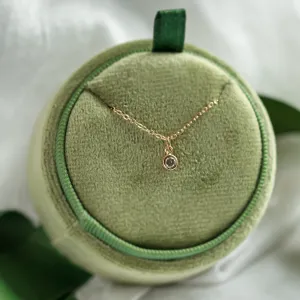 Zlatý přívěsek se salt and pepper diamantem v bezel osazení SAND Thumbnail