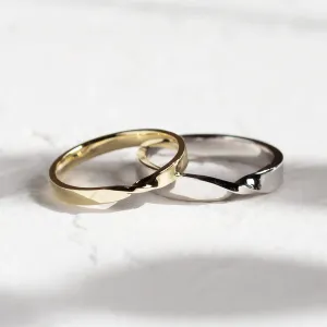 Originální snubní prsteny s propletením NAMITA Thumbnail