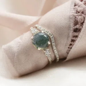 Gold eternity ring with diamonds Tiernan Thumbnail