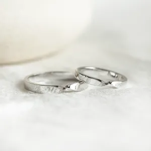 Originální snubní prsteny s propletením NAMITA