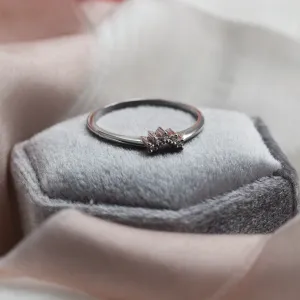 Gold ring with diamonds EMILIA Thumbnail