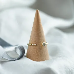 Otevřený prsten s diamanty LEIA Thumbnail