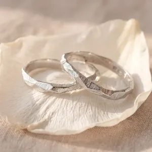 Atypical wedding rings GOLI