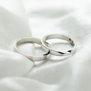 Netradiční snubní prsteny s propletením CLAY Thumbnail