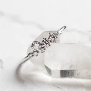 Diamond cluster ring CLARIAS