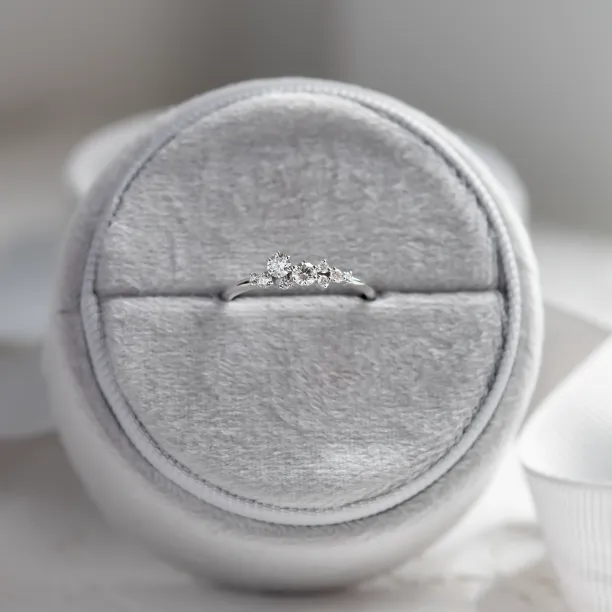 Diamantový cluster prsten CLARIAS Image