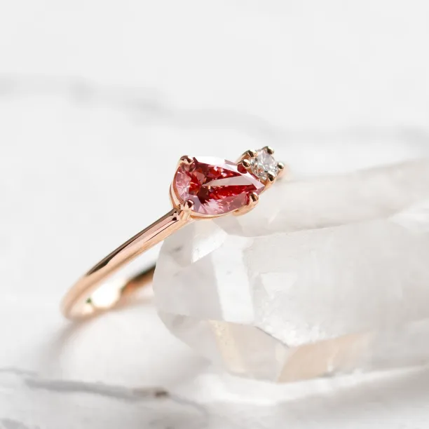 Lab-grown diamantový prsten Toi et Moi DUA Image