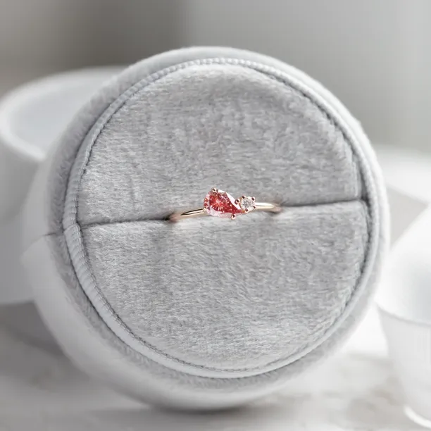 Lab-grown diamantový prsten Toi et Moi DUA Image