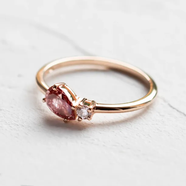 Lab-grown diamantový prsten Toi et Moi DUA Image