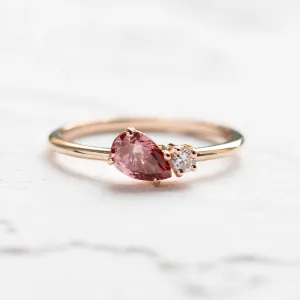 Lab-grown diamond Toi et Moi ring DUA