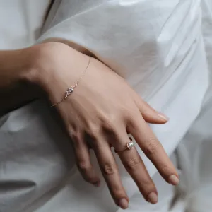 Cluster diamond bracelet CLARENCE