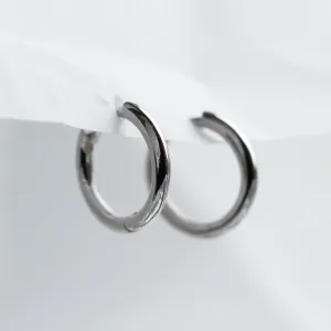 Zlaté náušnice kruhy MILEY Thumbnail