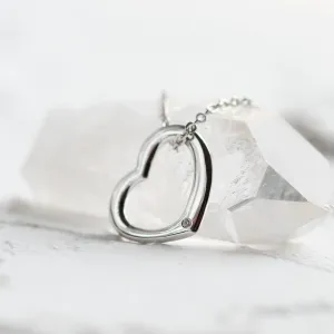 Diamond heart pendant AIVA Thumbnail