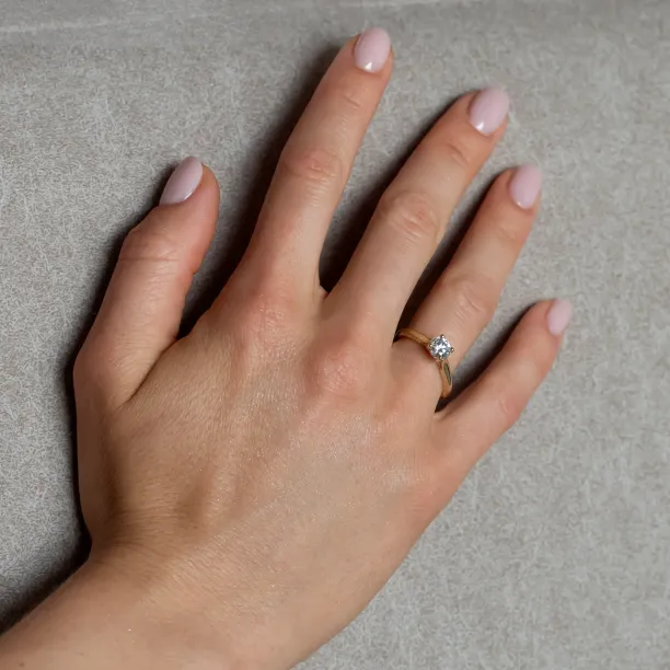 Luxusní zásnubní prsten s lab-grown diamantem LUCIENNE Image