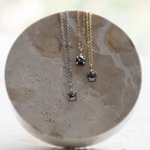 Salt and pepper and classic diamond pendant SPARK Thumbnail