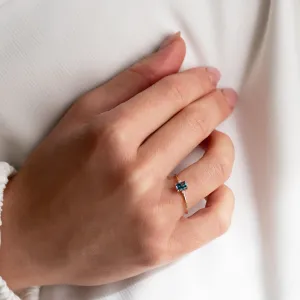 Elegantní prsten s lab grown diamanty ARCTIS