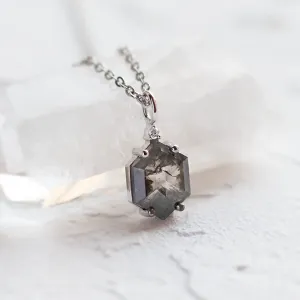 Art deco přívěsek se salt and pepper diamantem ARTIS Thumbnail