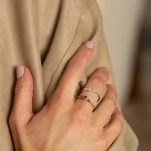 Zásnubní prsten se salt and pepper diamanty RINA Thumbnail