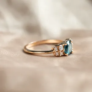 Luxusní cluster prsten s laboratorními diamanty CARINA Thumbnail