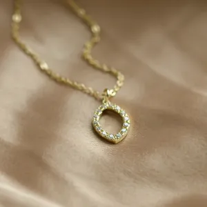 Marquise lab-grown diamond necklace HAILEY Thumbnail