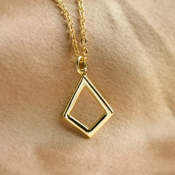 Gold kite necklace CLAUDIA Image